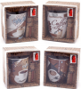 Кружка порцелянова "Retro Coffee" 350мл з керамічної ложкою, в подарунковій коробці