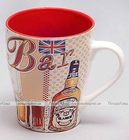 Кружка фарфоровая "Whiskey" 350мл