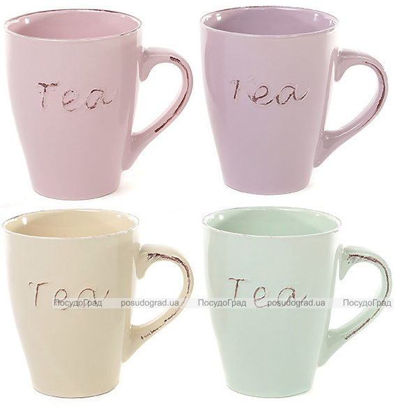 Кружка Shabby Chic "Tea" 320мл керамика
