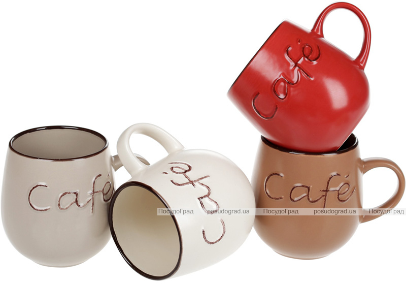 Кружка керамічна "Cafe" 550мл, кераміка матова