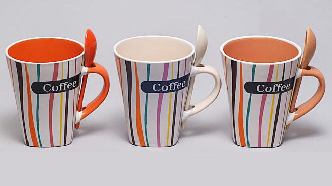 Кружка Tasty Coffee 355мл з ложкою