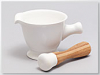 Ступа порцелянова з товкачем Ceram-Bamboo 16,7см