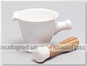 Ступа порцелянова з товкачем Ceram-Bamboo 16,7см