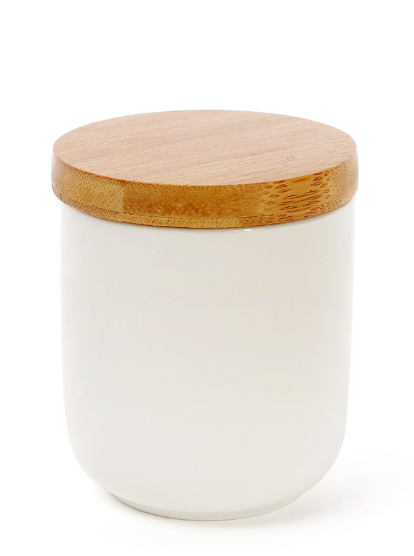 Банка Ceram-Bamboo 225мл для сипучих продуктів з бамбуковою кришкою