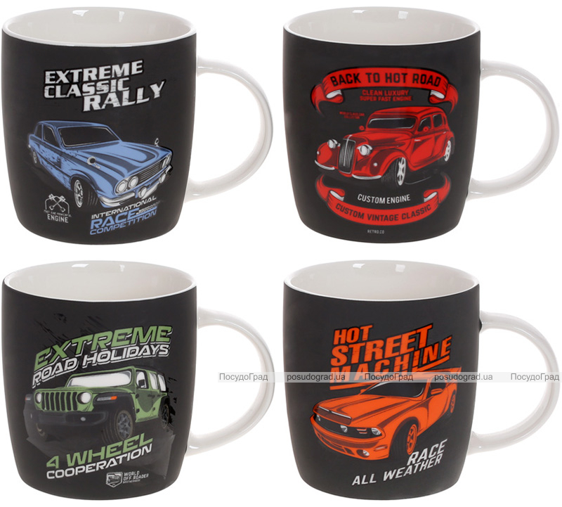 Кружка порцелянова "Cool Cars" 350мл