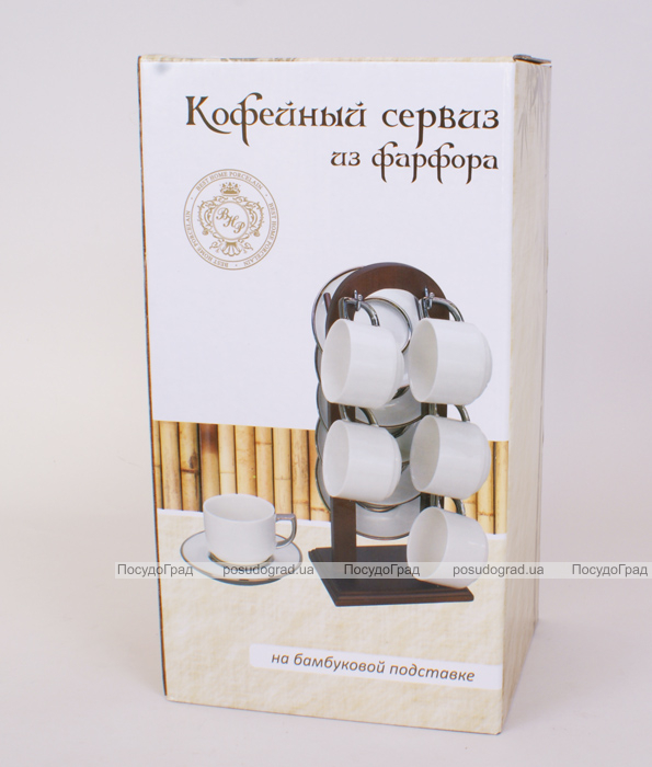 Набор кофейный Ceram-Bamboo 100мл 13 предметов на 6 персон
