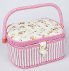 Шкатулка для рукоділля "Весна в Парижі Classic Pink", 23.5x19.5x11.5см