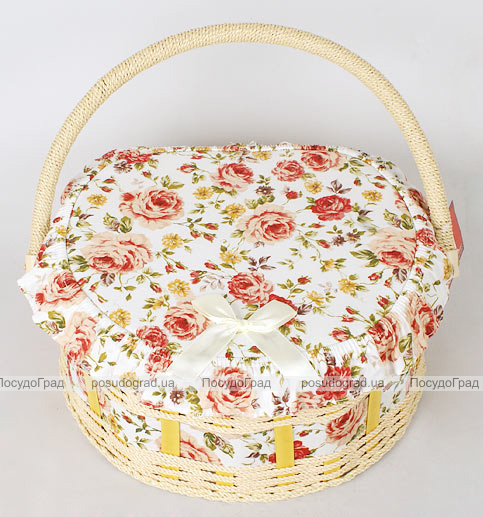 Шкатулка для рукоділля "Майстриня Provence Basket", 26.5x23.5x13см