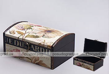 Набір з двох дерев'яних шкатулок "Дуардін Бульденеж", 26x18x12см і 22x14x10см