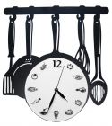 Часы настенные Bona Clock "Кухонна вішалка"