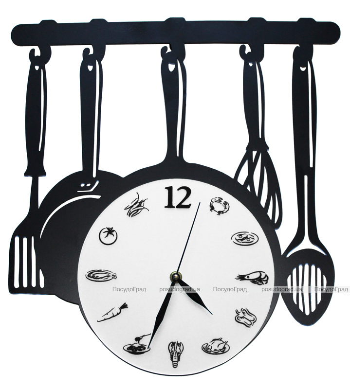 Часы настенные Bona Clock "Кухонна вішалка"