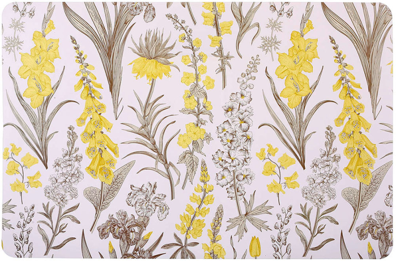 Набір 12 сервірувальних серветок 28x43см підтарільники Floral-095, поліпропілен