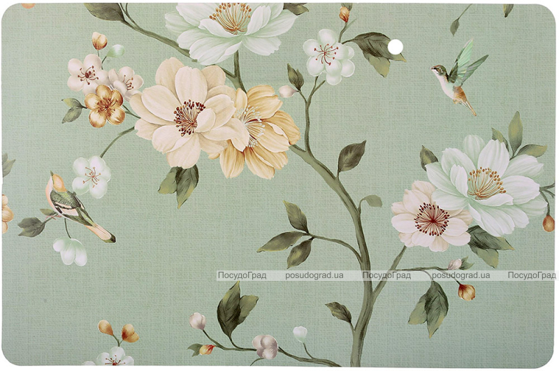 Набор 12 сервировочных салфеток 28x43см, подтарельники Floral-104, полипропилен