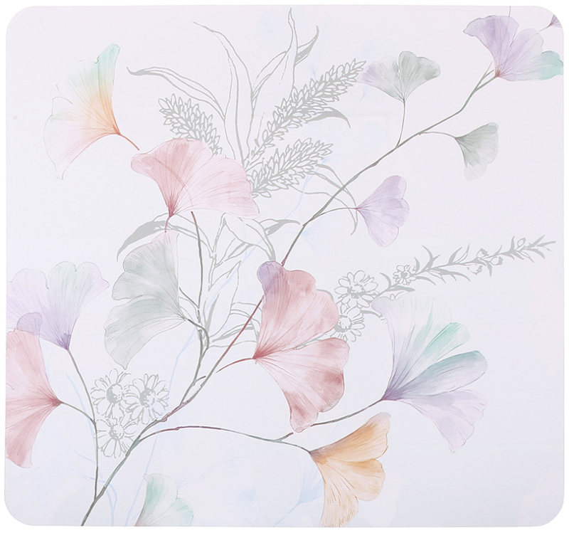 Набор 12 сервировочных салфеток 28x30см, подтарельники Floral-128, полипропилен