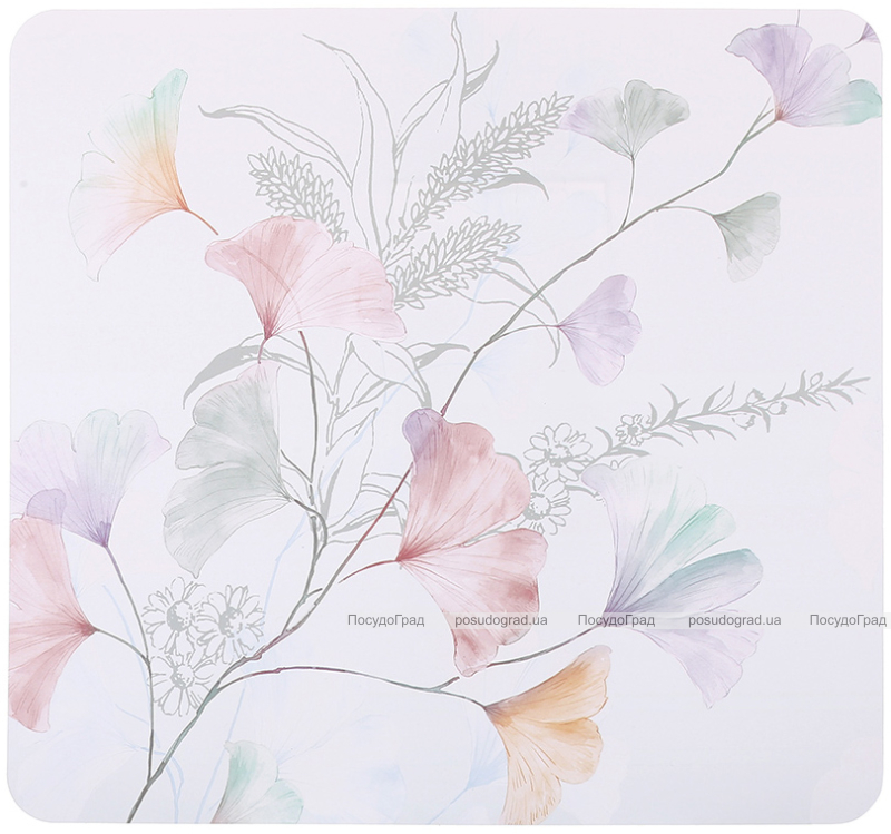 Набір 12 сервірувальних серветок 28x30см підтарільники Floral-128, поліпропілен