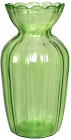 Ваза скляна настільна "Flower Glass" Ø9х20см, зелена