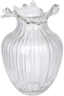 Ваза скляна "Ribbed Bloom" Ø18х27см