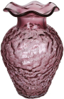 Ваза скляна "Amethyst Mist" Ø13.5х26.5см, фіолетова