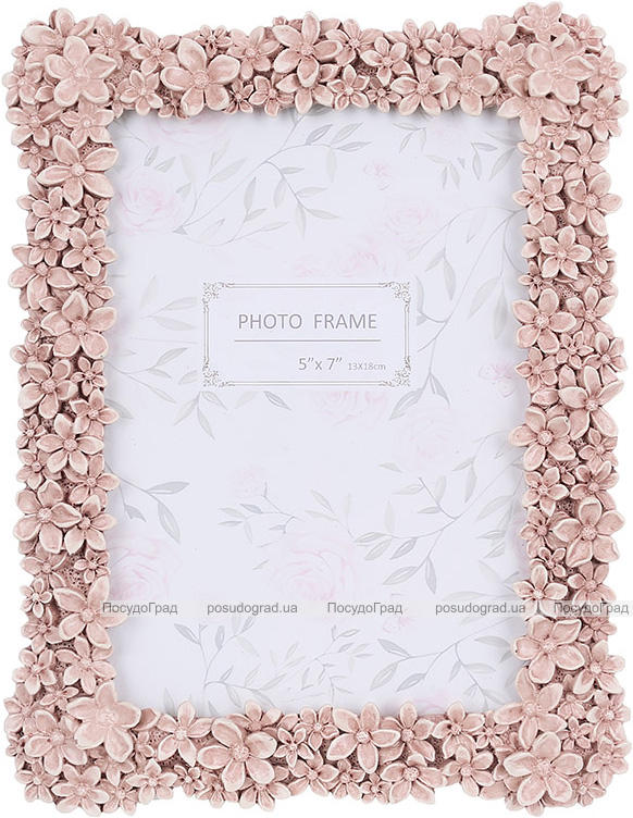 Фоторамка Chatoyer "Flowers Pink" для фото 13х18см, рожеві квіти