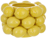 Ваза Lemon порцелянова декоративна, 14см, діаметр 21см
