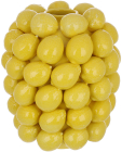 Ваза фарфоровая "Lemon" Ø22х29см с рельефным декором желтые лимоны