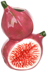 Ваза порцелянова "Figs" 17.5см, рожевий інжир