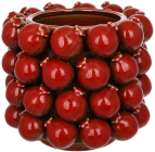 Ваза порцелянова "Pomegranate" Ø19х16см, бордова