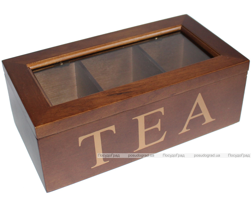Коробка для чаю TEA 3-х секційна