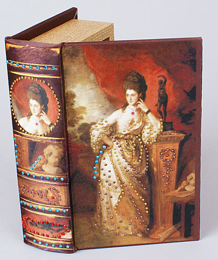 Деревянная шкатулка "Живопись Леди Лигонье" Мини, 17x11x5см