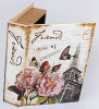 Дерев'яна шкатулка "Стефані Book Greetings from France", 23x17x5см