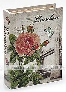 Дерев'яна шкатулка "Стефані City of London", 23x17,5x5см