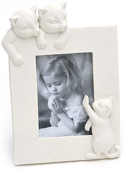 Фоторамка BabyRoom "Котики" для фото 10х15см (біла)