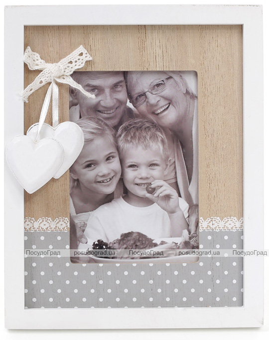 Фоторамка настільна "Enjoy Moment" HOME фото 9х13см, дерев'яна
