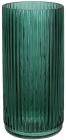 Ваза стеклянная Ancient Glass "Emerald" Ø9х20см, изумрудное стекло