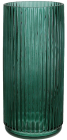 Ваза стеклянная Ancient Glass "Emerald" Ø12х25см, изумрудное стекло