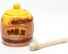 Медовница с ложкой Honey "Переполненный бочонок"