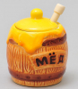 Медовница с ложкой Honey "Переполненный бочонок"