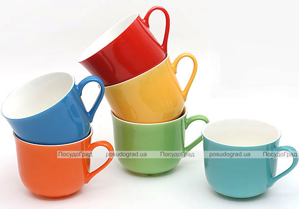 Кружка порцелянова "Mix Color" 450мл