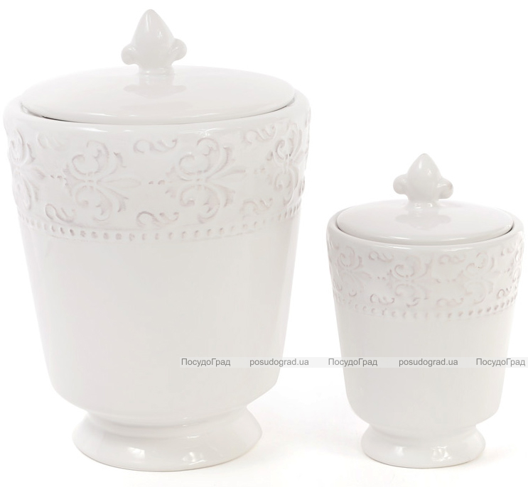Цукорниця керамічна Leeds Королівська Лілія 300мл