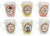 Кружка фарфоровая "Картина собаки" 380мл
