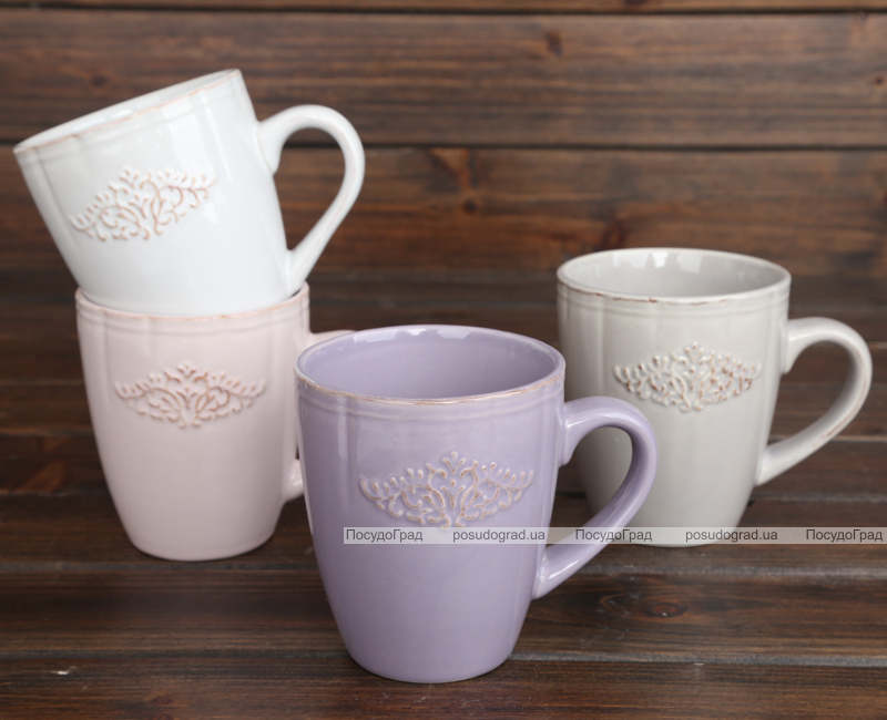 Кружка Shabby Chic "Вензель" 350мл