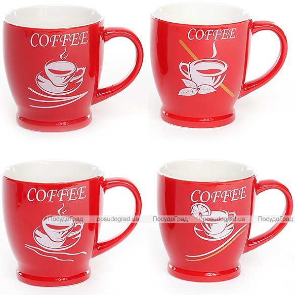 Кружка фарфоровая "COFFEE" 230мл