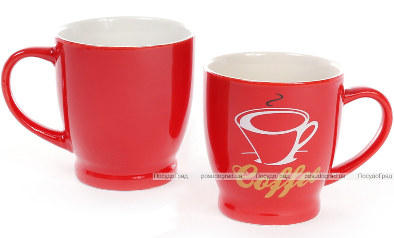 Кружка фарфоровая "COFFEE" 220мл, кофейная