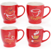 Кружка фарфоровая "COFFEE" 220мл, кофейная