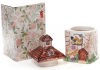 Банка "Будиночок в селі" для сипучих продуктів 300мл керамічна