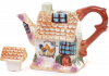 Чайник заварювальний "Будиночок в селі" 600мл, керамічний