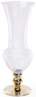 Ваза декоративна Ancient Glass Ø13х35см, скляна