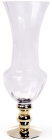 Ваза декоративна Ancient Glass Ø16.6х45см, скляна