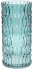 Ваза декоративная Ancient Glass Катти Ø15х30см, голубое стекло