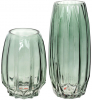 Ваза декоративна Ancient Glass "Грейс" 20х14см, скло, зелений